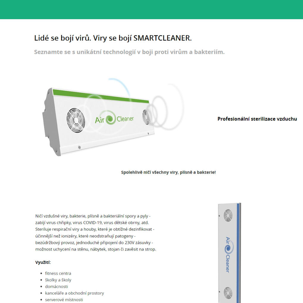 Smart Cleaner - internetový obchod